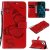 iPhone 12 Pro Max Embossed Butterfly Wallet Magnetic Stand Case Red