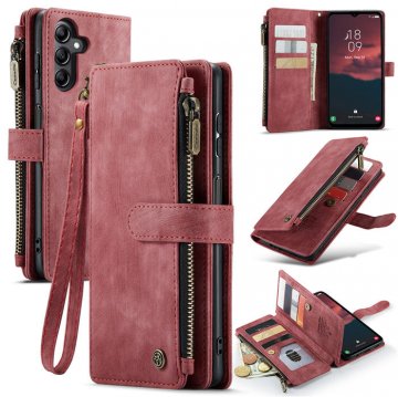 CaseMe Samsung Galaxy A14 5G Wallet Kickstand Case Red