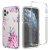 iPhone 11 Pro Max Clear Bumper TPU Rose Flowers Case