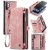 CaseMe Samsung Galaxy Note 10 Plus Wallet Case with Wrist Strap Pink
