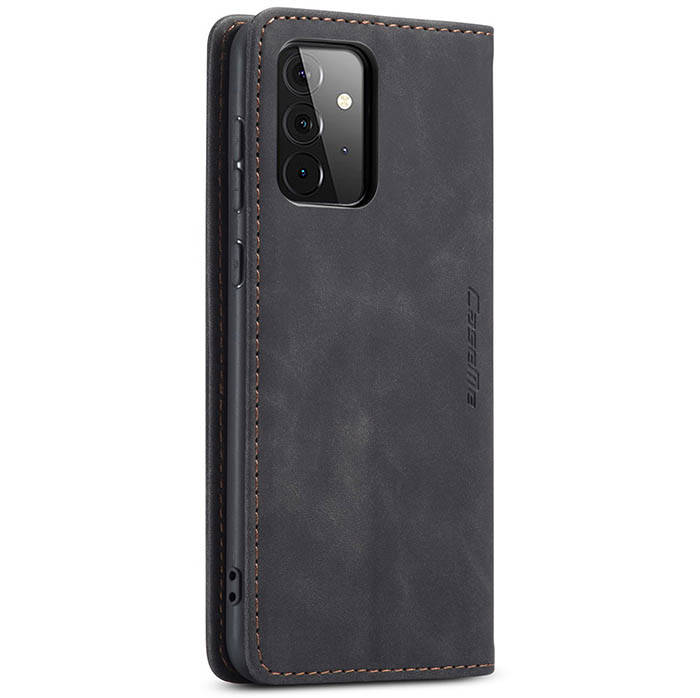 CaseMe Samsung Galaxy A72 Wallet Kickstand Magnetic Flip Leather Case