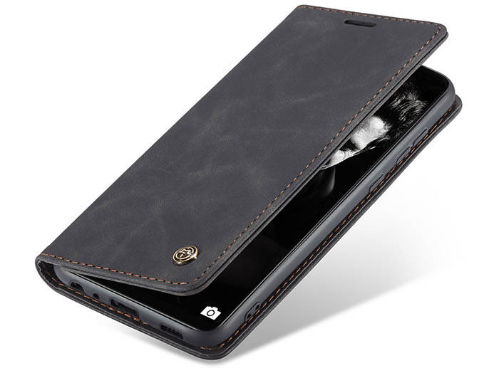 CaseMe Samsung Galaxy A72 Wallet Kickstand Magnetic Flip Leather Case