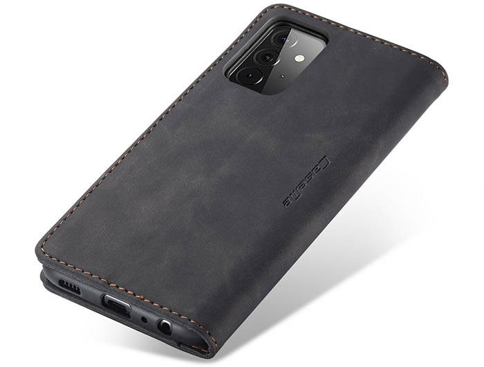CaseMe Samsung Galaxy A72 Wallet Kickstand Magnetic Flip Leather Case