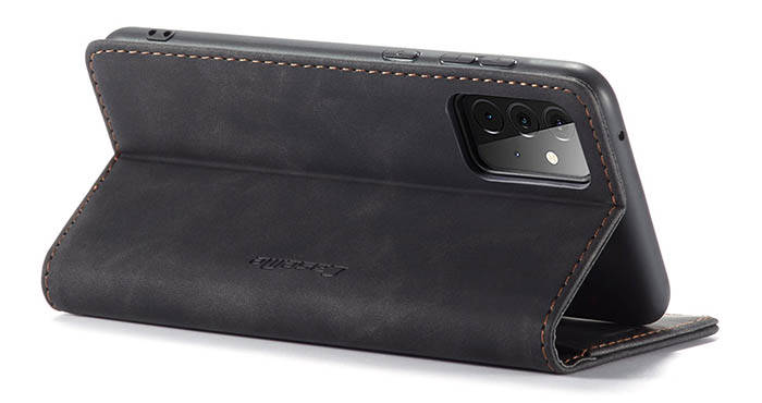 CaseMe Samsung Galaxy A72 Wallet Kickstand Magnetic Flip Leather Case