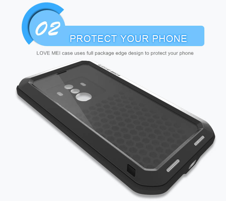 Love Mei Powerful Huawei Mate 10 Pro Protective Case