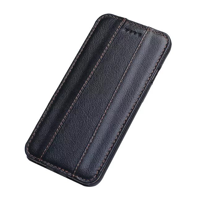 Luxury iPhone 7 Flip Genuine Leather Case