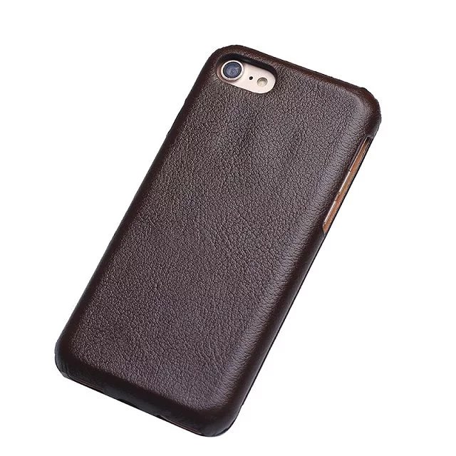 Luxury iPhone 7 Flip Genuine Leather Case