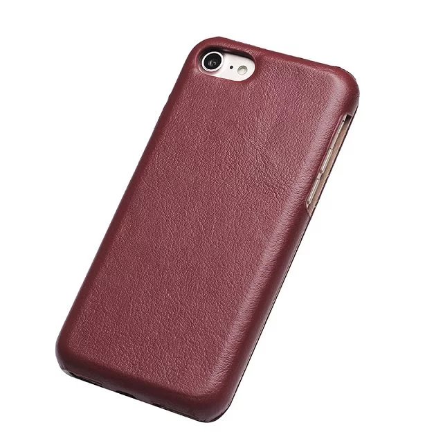 Luxury iPhone 7 Flip Genuine Leather Case