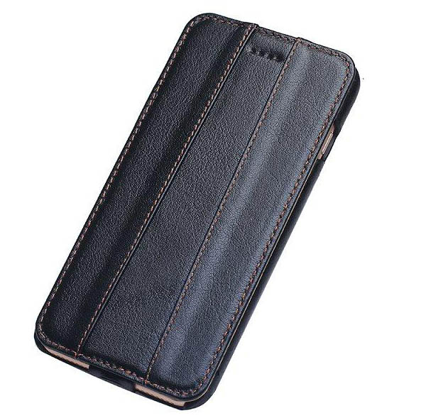 Luxury iPhone 7 Plus Flip Genuine Leather Case