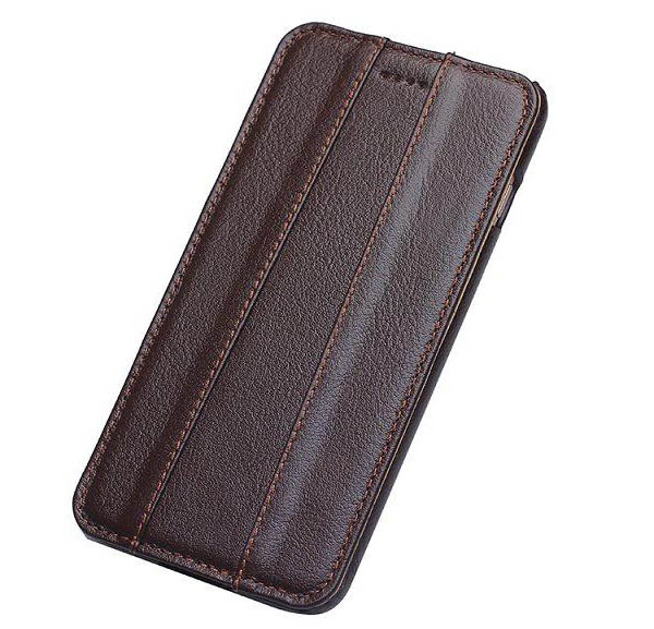 Luxury iPhone 7 Plus Flip Genuine Leather Case