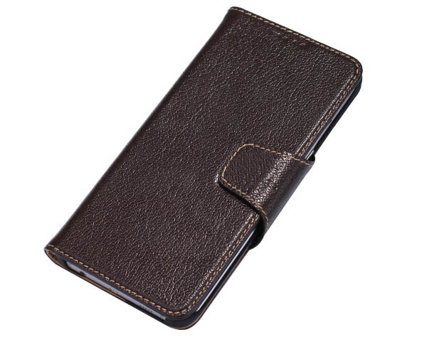 Yak Skin Genuine leather Wallet Stand Case For Samsung Galaxy S7 Edge