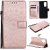 Xiaomi Mi 10T/10T Pro Embossed Sunflower Wallet Magnetic Stand Case Rose Gold