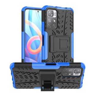 Xiaomi Redmi Note 11 5G Anti-Slip Hybrid Kickstand Case Blue