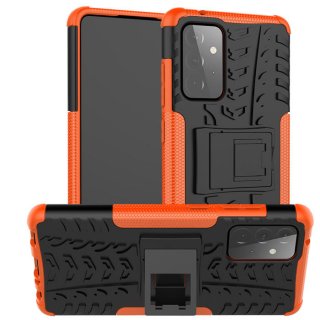 Samsung Galaxy A72 Hybrid PC + TPU Stand Case Orange