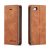 Forwenw iPhone 5S/SE Wallet Kickstand Magnetic Shockproof Case Brown