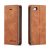Forwenw iPhone 5S/SE Wallet Kickstand Magnetic Shockproof Case Brown
