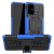 Samsung Galaxy S20 Plus Hybrid Rugged PC + TPU Kickstand Case Blue