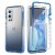 OnePlus 9 Pro Shockproof Clear Gradient Cover Blue