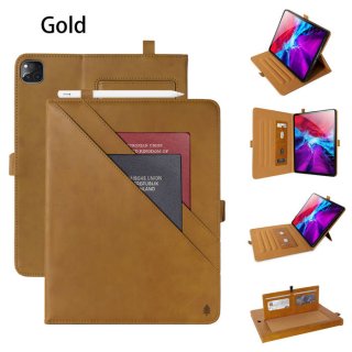 iPad Pro 11 inch 2020 Tablet Wallet Leather Stand Case Cover Yellow