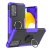 Samsung Galaxy A52 Hybrid Rugged Ring Kickstand Case Purple