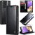 CaseMe Samsung Galaxy A32 5G Wallet Kickstand Magnetic Case Black