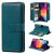 Samsung Galaxy A50 Multi-function 10 Card Slots Wallet Case Drak Green