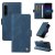 YIKATU Sony Xperia 1 IV Skin-touch Wallet Kickstand Case Blue