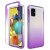 Samsung Galaxy A51 5G Shockproof Clear Gradient Cover Purple