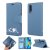 Huawei P30 Cat Pattern Wallet Magnetic Stand Case Blue