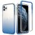 iPhone 11 Pro Max Shockproof Clear Gradient Cover Blue