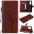 Xiaomi Mi 10T/10T Pro Embossed Tree Cat Butterfly Wallet Stand Case Brown