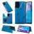 Samsung Galaxy Note 20 Luxury Bee and Cat Magnetic Card Slots Stand Cover Blue