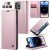 CaseMe iPhone 14 Pro Wallet Stand Magnetic Case Pink
