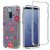 Samsung Galaxy S9 Plus Clear Bumper TPU Floral Prints Case