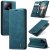 CaseMe Xiaomi 13 Wallet Retro Suede Leather Case Blue