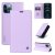 YIKATU iPhone 12 Pro Max Wallet Kickstand Magnetic Case Purple