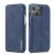 LC.IMEEKE iPhone 13 Wallet Card Slot Magnetic Case Blue