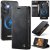CaseMe Samsung Galaxy S26 Plus 2-in-1 Magnetic Wallet Case – Wireless Charging & RFID Blocking Black