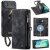 CaseMe iPhone Air 2-in-1 Magnetic Wallet Case with MagSafe & RFID Blocking Black