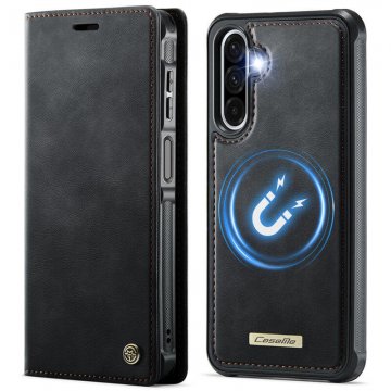 CaseMe Samsung Galaxy A17 2-in-1 Magnetic Wallet Case with RFID Blocking Black