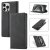 LC.IMEEKE Wallet Magnetic Stand Leather Phone Case Black