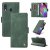 YIKATU Samsung Galaxy A40 Skin-touch Wallet Kickstand Case Green