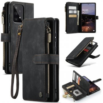 CaseMe Samsung Galaxy A33 5G Wallet Kickstand Case Black