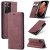 CaseMe Samsung Galaxy S21 Ultra Wallet Kickstand Magnetic Case Red