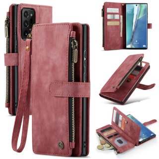 CaseMe Samsung Galaxy Note 20 Ultra Wallet Kickstand Case Red