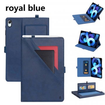 iPad Air 4 10.9 inch 2020 Tablet Wallet Leather Stand Case Cover Blue