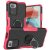 Xiaomi Redmi Note 10 5G Hybrid Rugged Ring Kickstand Case Rose