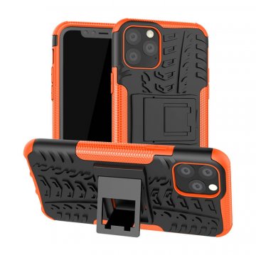 Hybrid Rugged iPhone 11 Pro Kickstand Shockproof Case Orange