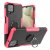 Samsung Galaxy A12 5G Hybrid Rugged Ring Kickstand Case Rose