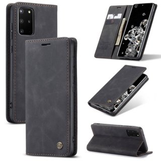 CaseMe Samsung Galaxy S20 Plus Wallet Kickstand Magnetic Case Black